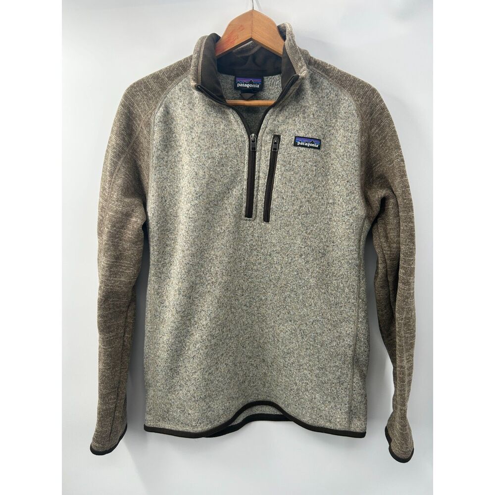 Patagonia Men's Better Sweater Bleached Stone Pale Khaki M